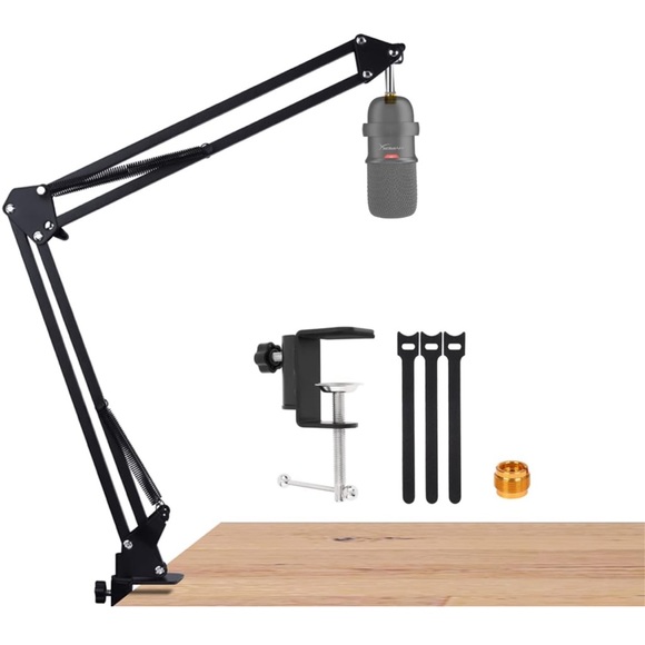 For hyperx solocast microphone boom arm, Mic desk stand - Picture 1 of 6